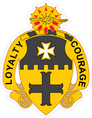 Army 5Th Cavalry Remiment Distinctive Unit Insignia Sticker