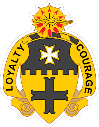 Army 5Th Cavalry Remiment Distinctive Unit Insignia Sticker