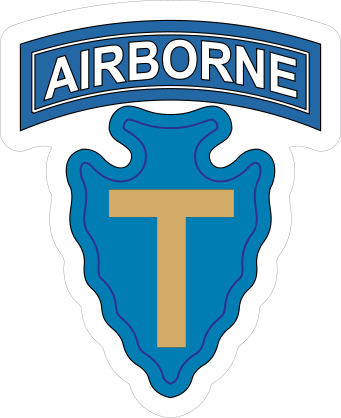 Army 71St Airborne Brigade Sticker