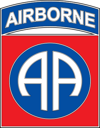 Army 82Nd Airborne Division Die-Cut Sticker