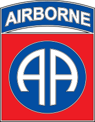 Army 82Nd Airborne Division Die-Cut Sticker