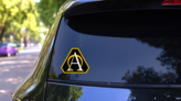 Army Acquisition Support Center Sticker on a Rear Car Window (New) example