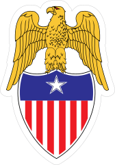 Army Aide Brigadier General Emblem Sticker