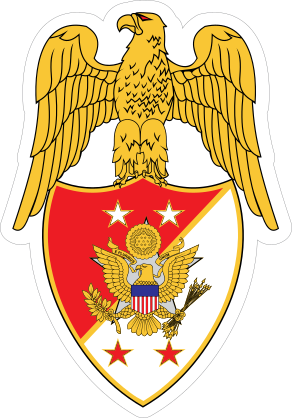 Army Aide Chief Of Army Staff Emblem Sticker