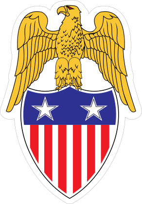 Army Aide Major General Of The Army Emblem Sticker