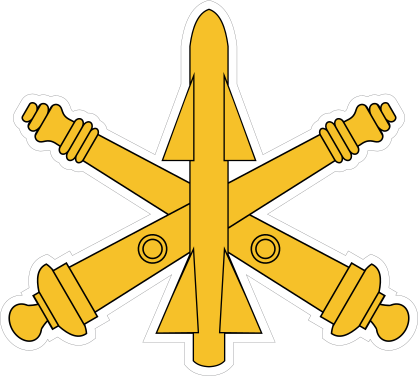 Army Air Defense Artillery Emblem Sticker