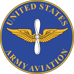 Army Aviation Branch Plaque Sticker