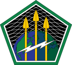 Army Emblem Cyber Command  Sticker