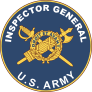 Army Inspector General 3 Sticker