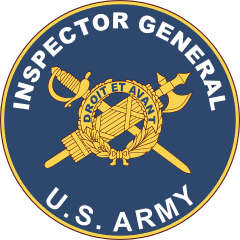 Army Inspector General 3 Sticker