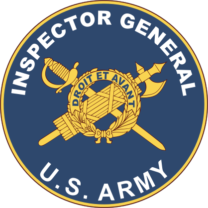 Army Inspector General 3 Sticker