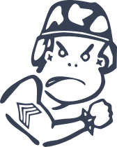 Army & Marines Sticker