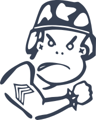 Army & Marines Sticker