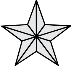 Army Rank O-7 Brigidier General Sticker