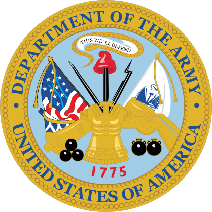 Army Seal Department Of The Army Sticker