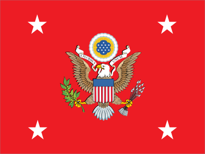 Army Us Secretary Of The Army Flag Sticker