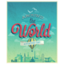 Around The World Adventure Poster Sticker
