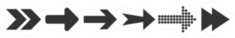 Arrow Icon Set Sticker