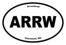 Arrowhead Oval Sticker