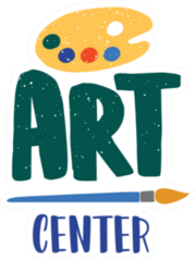 Art Center Illustration Sticker