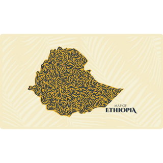 Art Deco Ethiopia Sticker