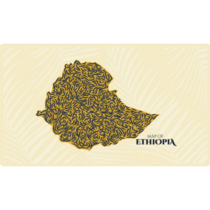 Art Deco Ethiopia Sticker