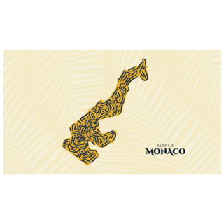 Art Deco Monaco Sticker