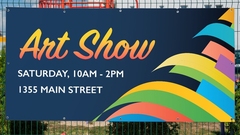 Art Show Promotional Banner