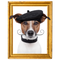 Artist Jack Russel Sticker