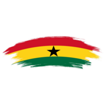 Artistic Ghana Paint Sticker