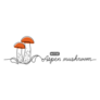 Aspen Wild Mushroom Simple Line Illustration Sticker