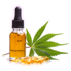 Assorted Medical Cannabis Cbd Products Sticker