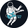 Astro Rock Sticker