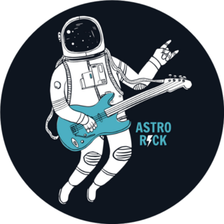 Astro Rock Sticker