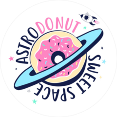Astrodonut Sweet Space Sticker