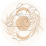Astrological Aries Zodiac Sign Boho Style Sticker