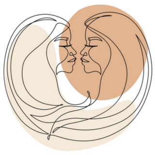 Astrological Gemini Zodiac Elegant Sticker