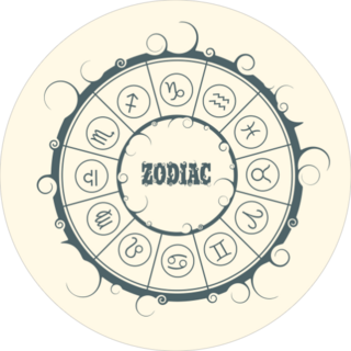 Astrological Symbols Sticker