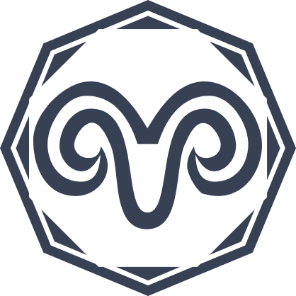 Astrology - Aries Zodiac Sticker