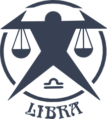 Astrology - Libra Zodiac Sticker