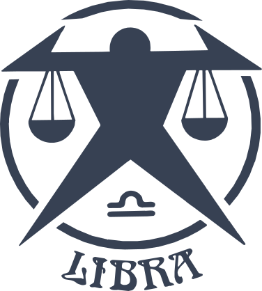 Astrology - Libra Zodiac Sticker