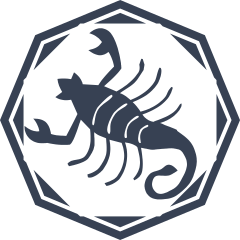 Astrology - Scorpio Zodiac Sticker