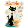 Atomic Cat Coffee Sticker