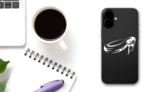 Attacking Snake Sticker on a Phone (New) example