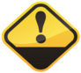 Attention Advert Sign Sticker