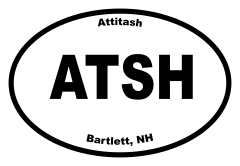 Attitash Oval Sticker
