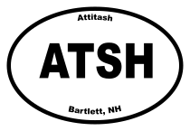 Attitash Oval Sticker