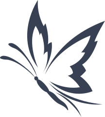 Attractive Butterfly Flying Sticker