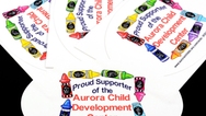 Aurora Child Development Center Custom Oval Stickers