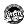 Austin Texas Logotype Sticker